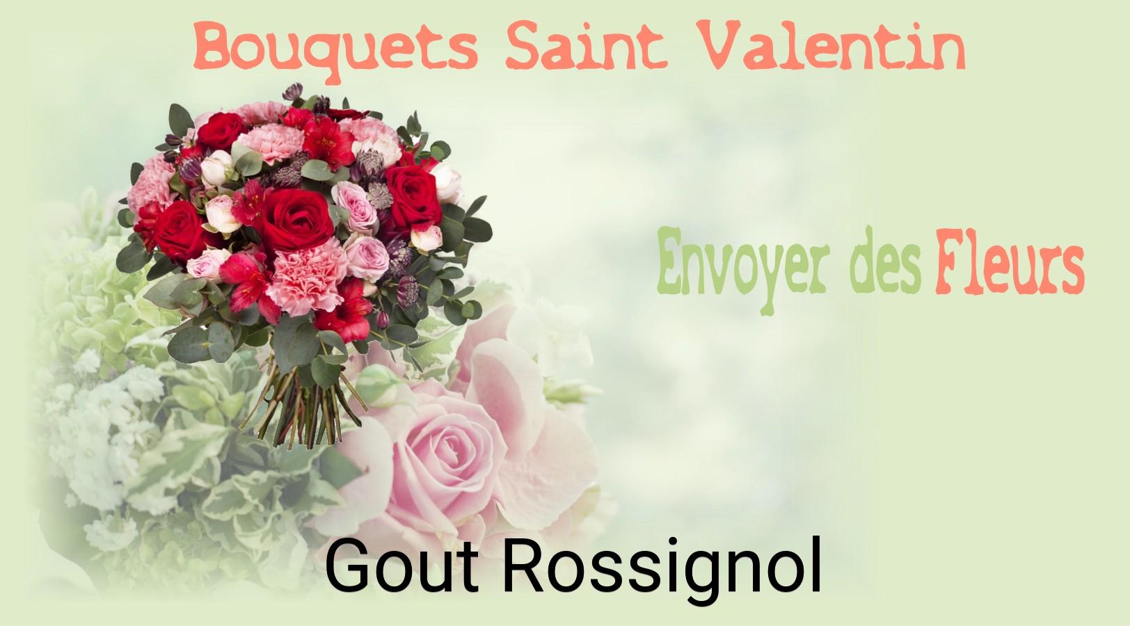 Roses de Saint-Valentin livrées à Gout-Rossignol